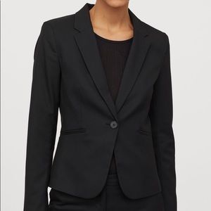 HM black fitted blazer barely worn!